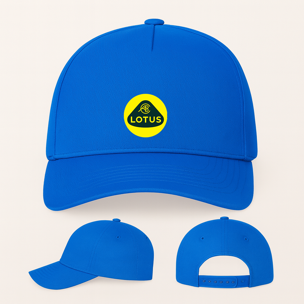 Lotus Car Five Panel Twill Snapback Cap